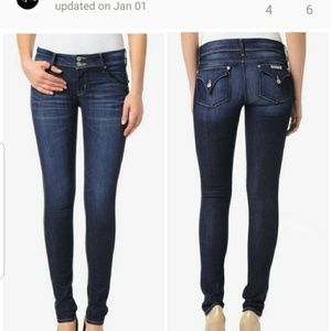 Hudson's Collin flap skinny jeans